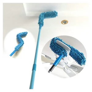 Multipurpose-microfiber Home Cleaning Fan Cleaning Brush with Long Extendable Rod - Image 5